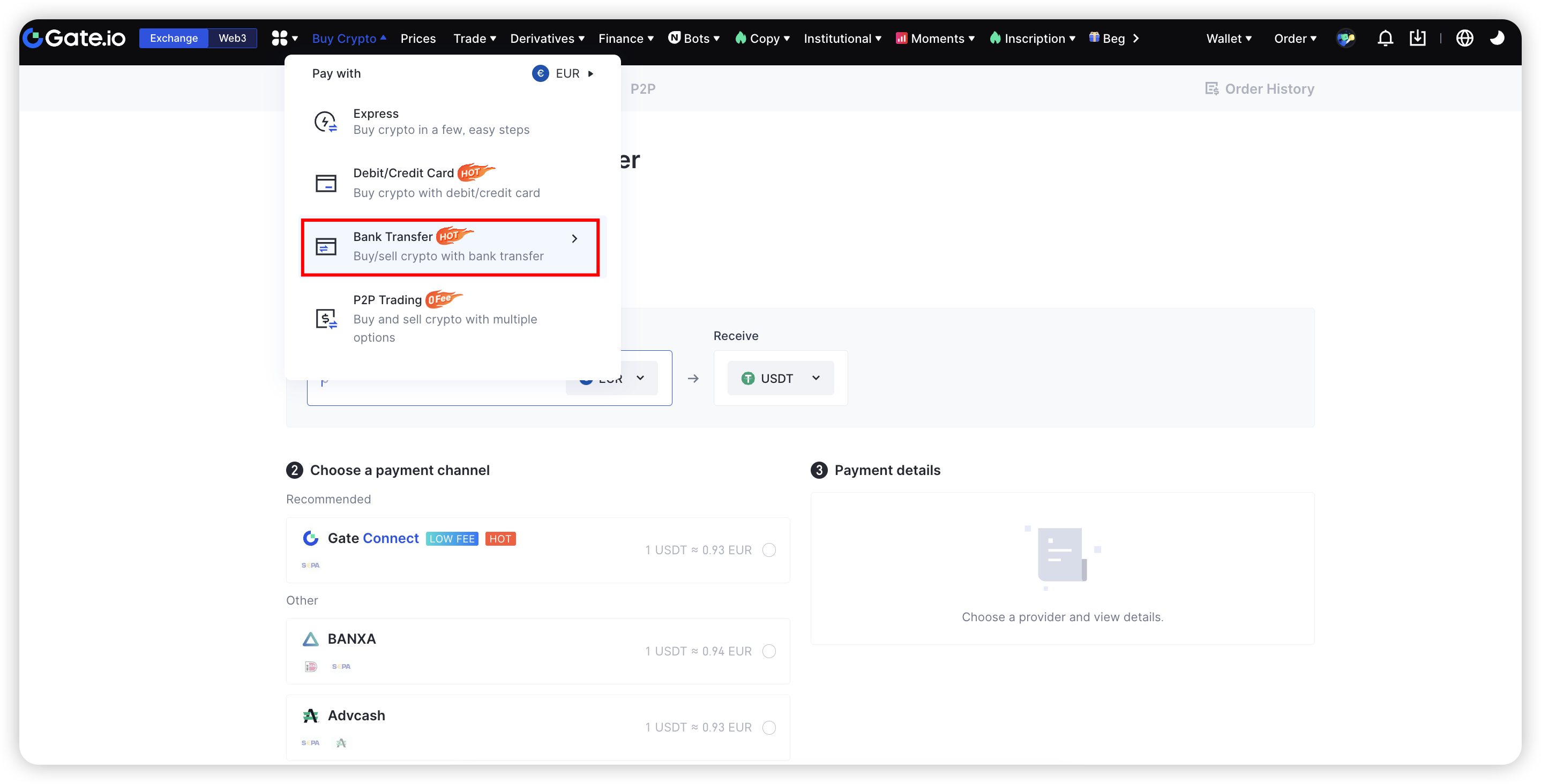 How to Buy Crypto with Bank Transfer via Third Party Providers