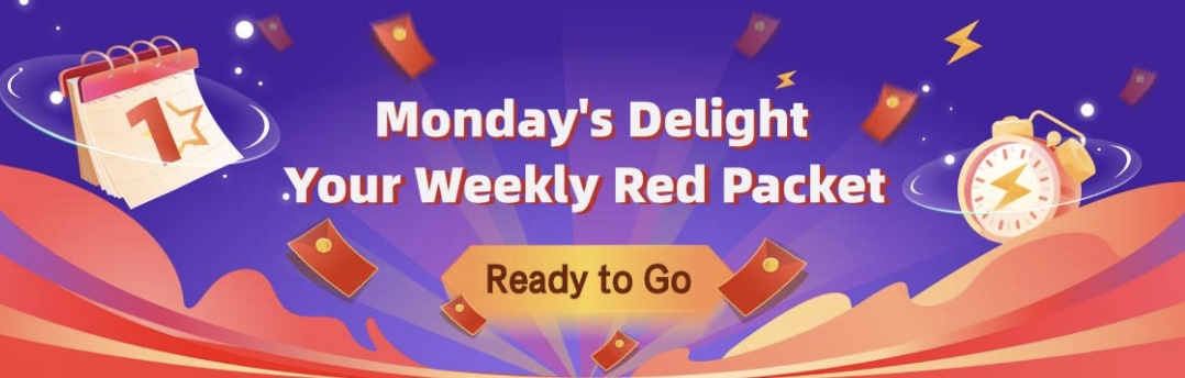 Gate.io Monday's Delight Red Packet Event, Next Monday Waiting for You to Get Rewards