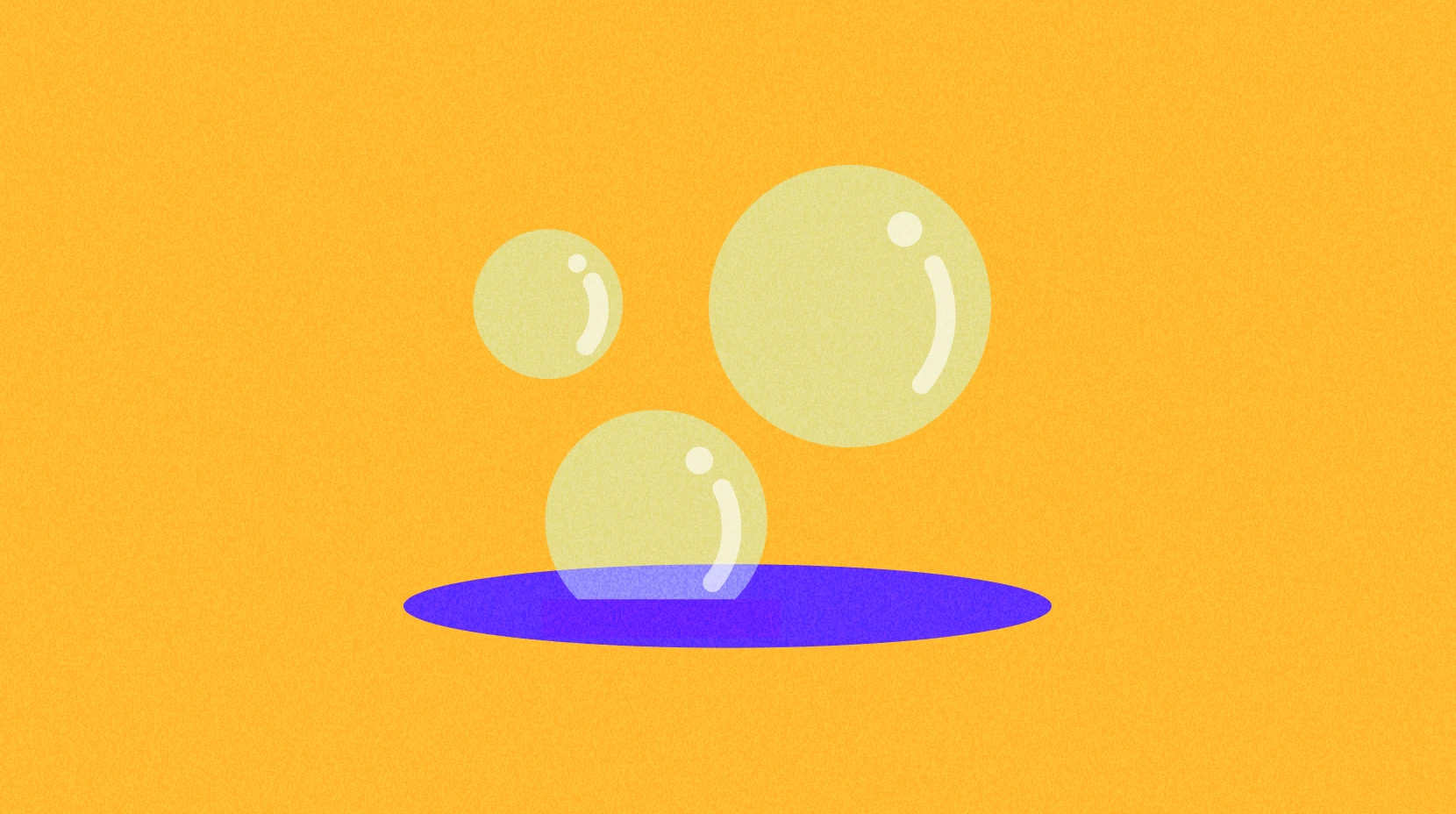 L’âge d’or des bulles sans substance