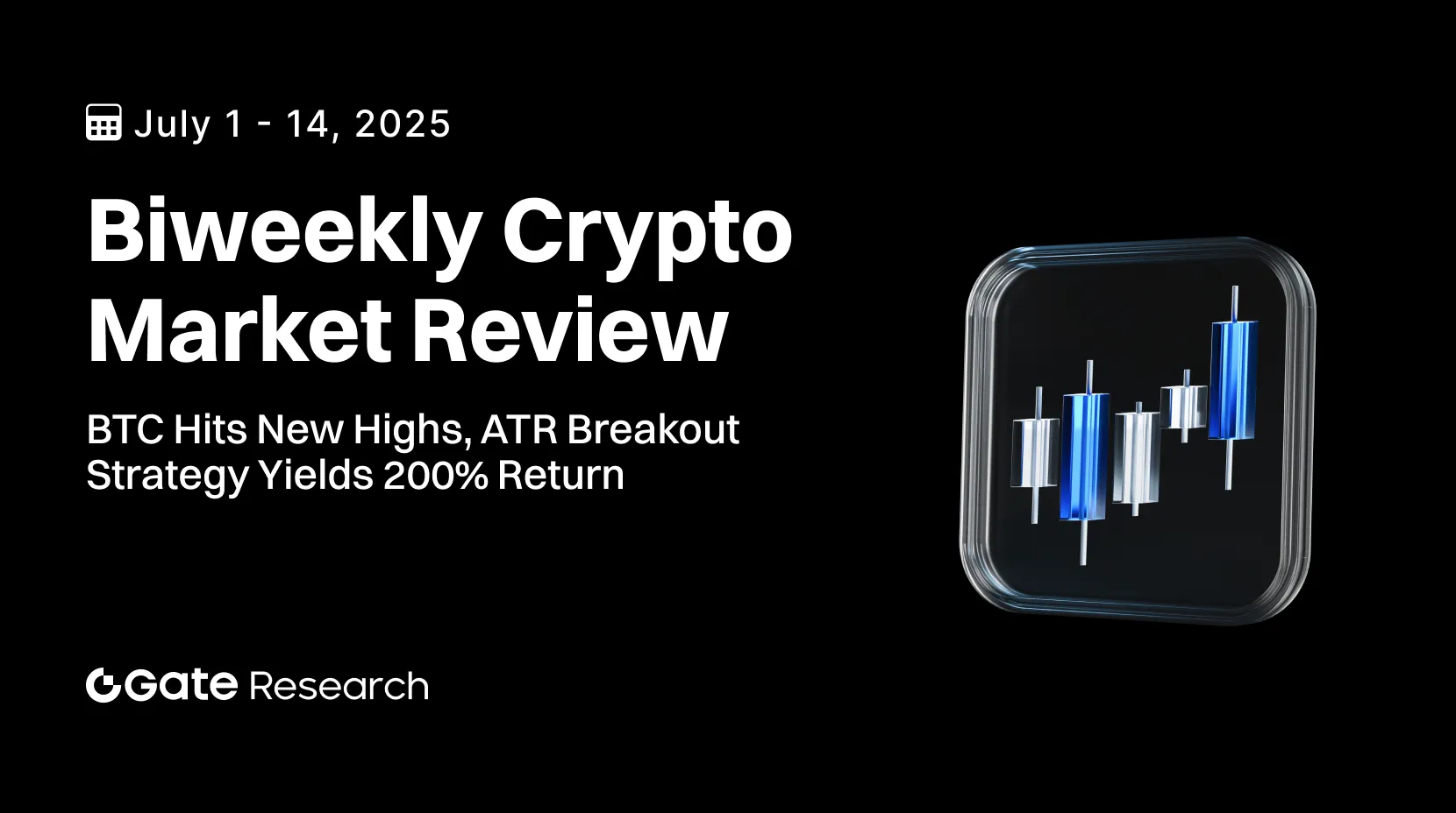 Gate Research: BTC atinge novas máximas, estratégia de breakout ATR gera 200% de retorno