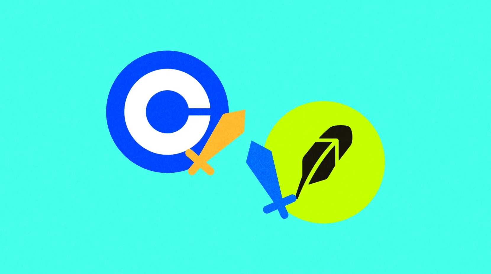 $COIN frente a $HOOD: La batalla de los 160.000 millones de dólares