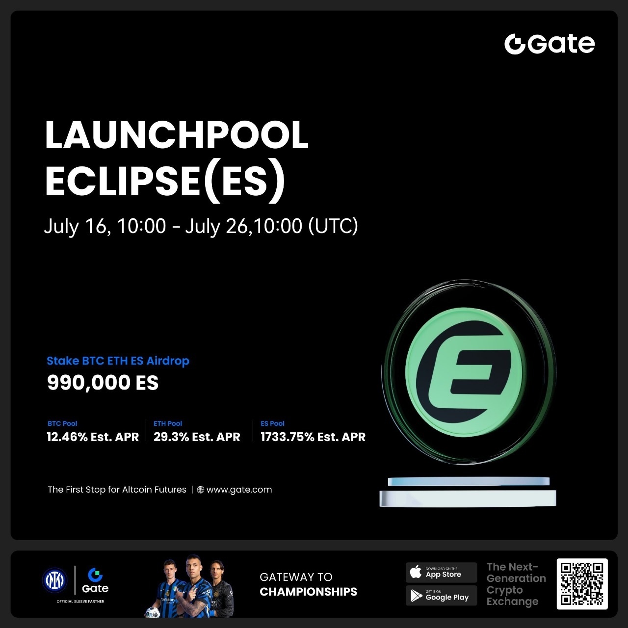 🌟GateLive Bonus Task -Launchpool、Alpha(ES)